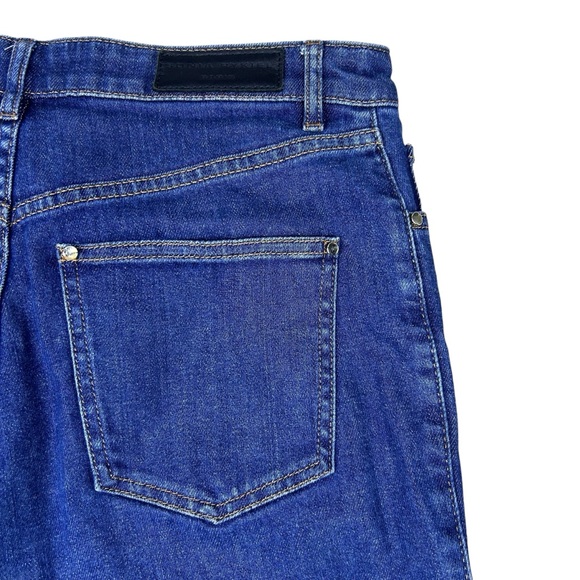 Sonia Rykiel Womens Bootcut Jeans Sz 40 / 31x32 High Rise Button Closure Luxury - Picture 12 of 16